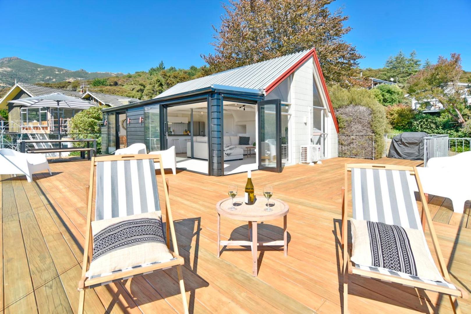 Akaroa Harbour View - Christchurch Holiday Homes Kültér fotó