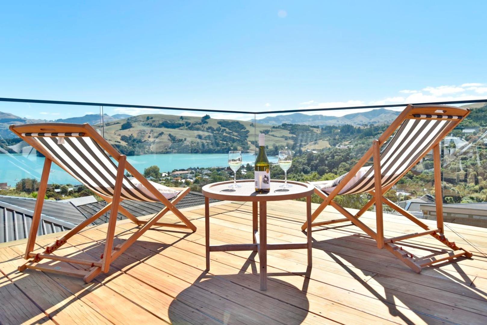 Akaroa Harbour View - Christchurch Holiday Homes Kültér fotó