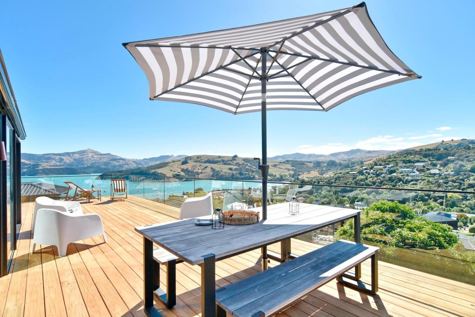 Akaroa Harbour View - Christchurch Holiday Homes Kültér fotó