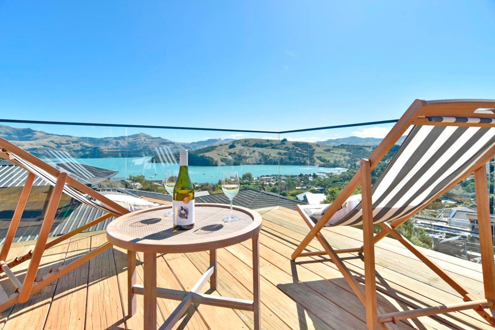 Akaroa Harbour View - Christchurch Holiday Homes Kültér fotó