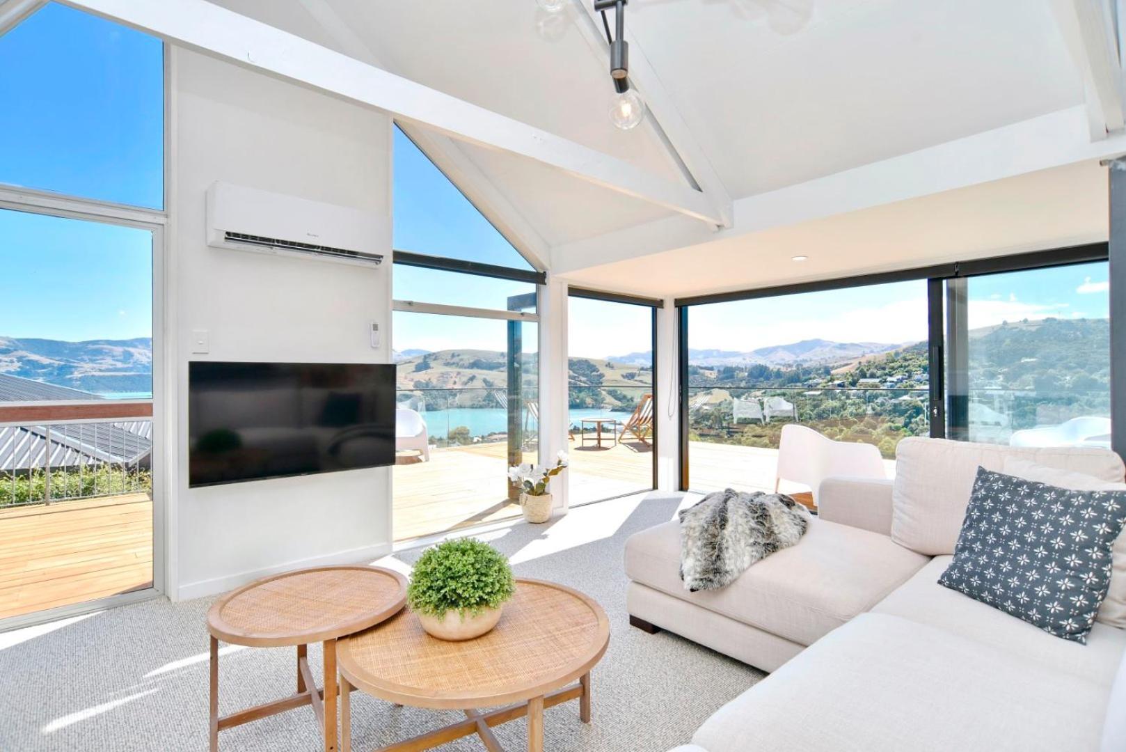 Akaroa Harbour View - Christchurch Holiday Homes Kültér fotó